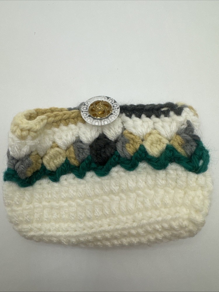 Crocheted small bag bags Getting 1