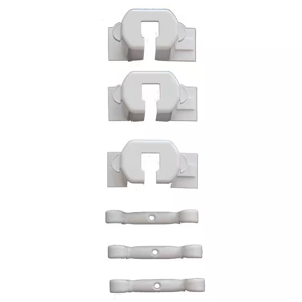 Plug Guard and Cord Keeper, (6-Pack)