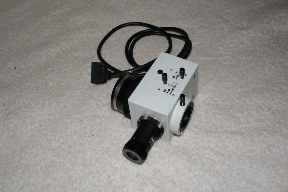 OLYMPUS MICROSCOPE CAMERA ATTACHMENT PM-PB20 W. Olympus Eyepiece ,Adapter, Cable