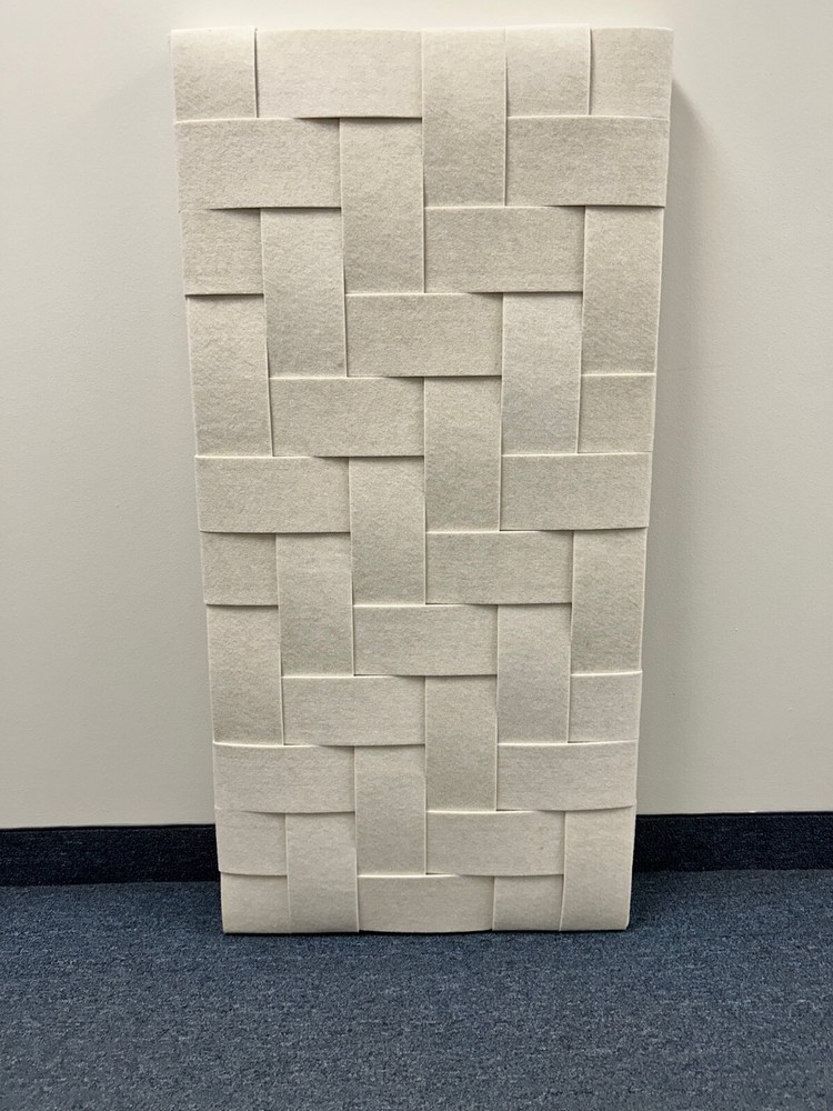 Polyester Felt Twill Weave Acoustic Panel