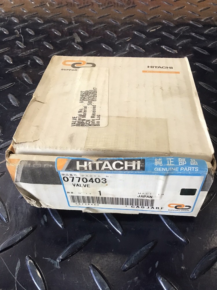 New Hitachi John Deere 0770403 Valve