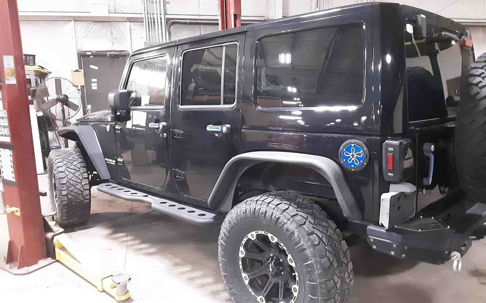 Used Windshield Frame fits: 2009 Jeep Wrangler Grade A