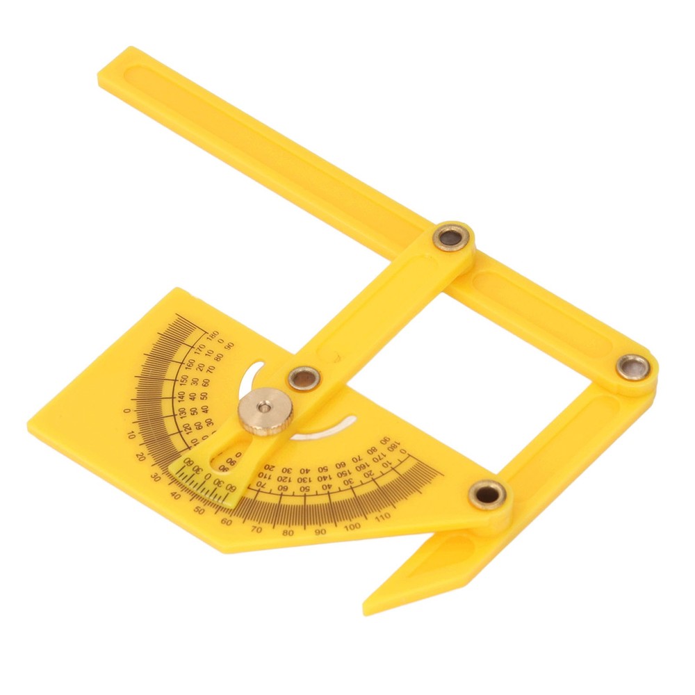 Foldable Protractor Corner Angle Finder 4 Links Design For Woodworking Projects