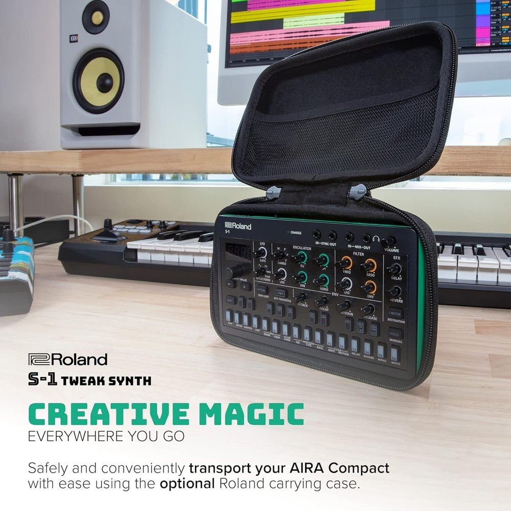 Roland S-1 Tweak Synth 305g Compact Polyphonic Sound Module Synthesizer New