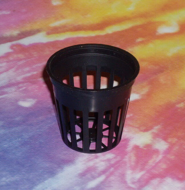 2" INCH NET POTS (50 count) HYDROPONIC SYSTEM GROW KIT CLONE CUP 50 COUNT
