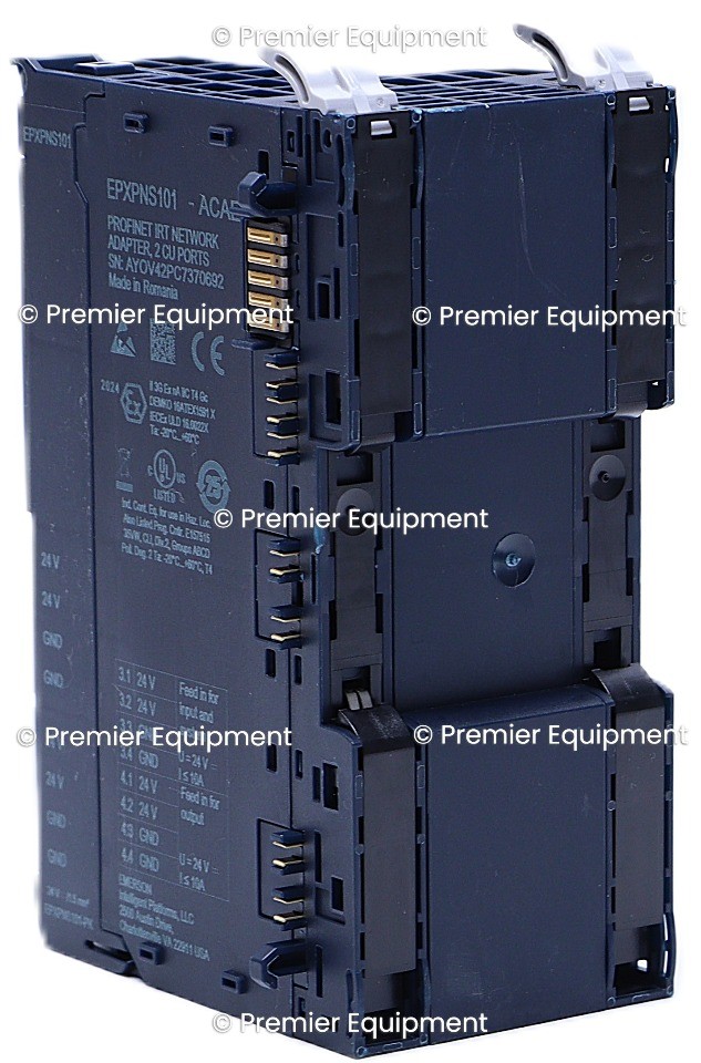 * EMERSON EPXPNS101 - ACAE PROFINET IRT NETWORK ADAPTER