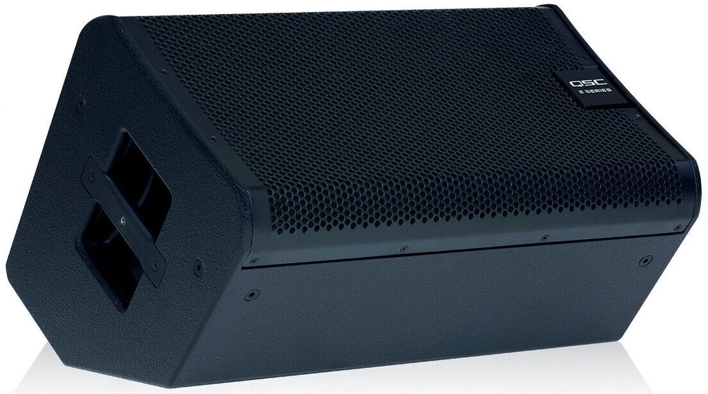 QSC E110-BK-TD Compact 10" Two-Way Passive Loudspeaker – Black