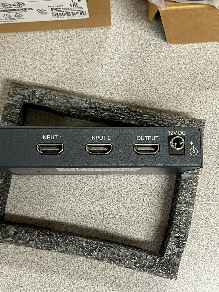 Kramer 2x1 HDMI switcher VS-21H-IR 