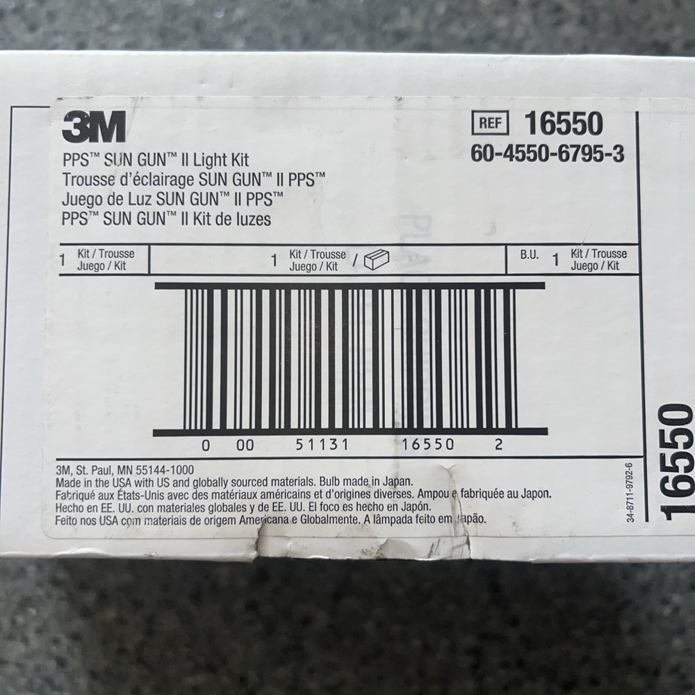 3M 16550 SUN GUN II LIGHT KIT