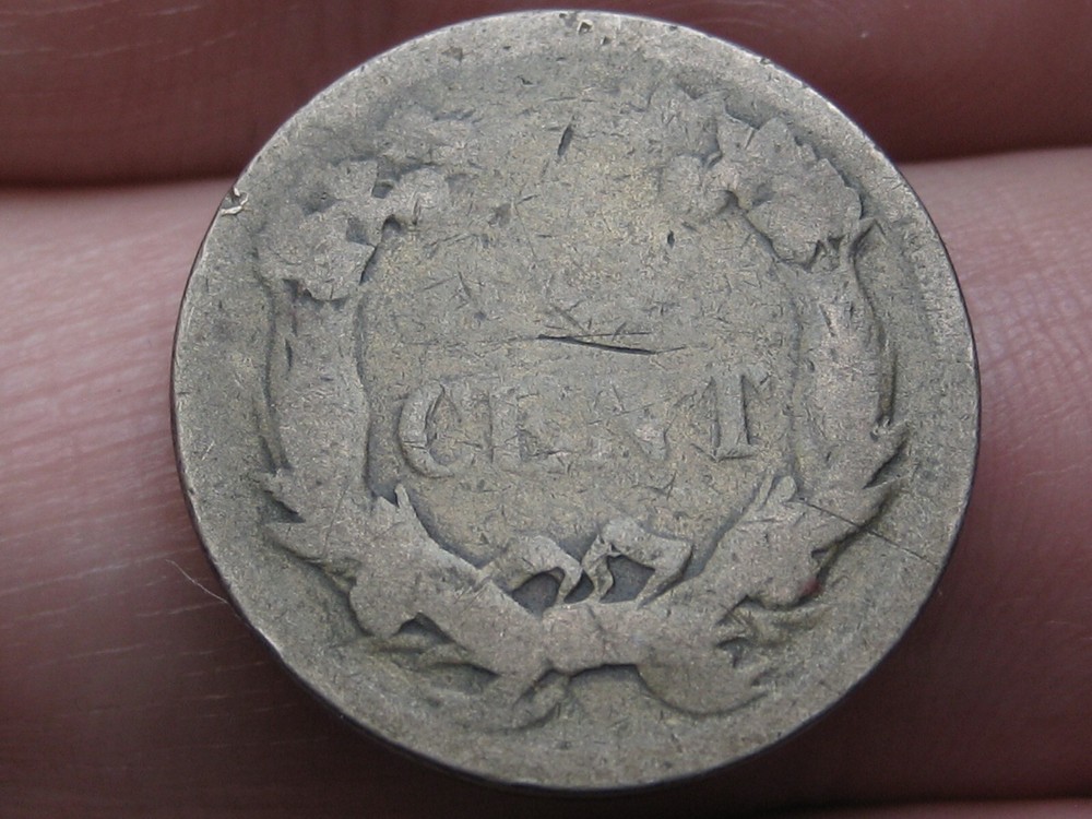 1856-1858 Flying Eagle Penny Cent- About Good Details