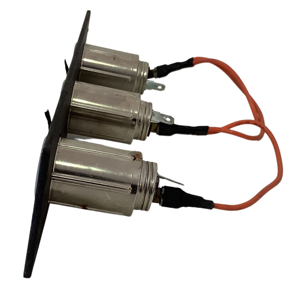 Police Center Console 12 Volt Multi Socket Outlet Without Socket Covers #4