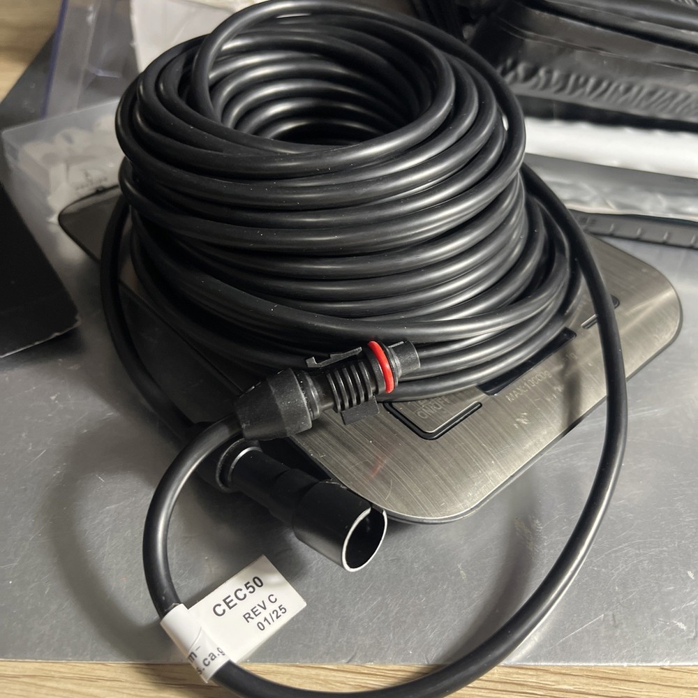 Genuine Camera Cable 50' CEC50 Black CCTV Security Surveillance
