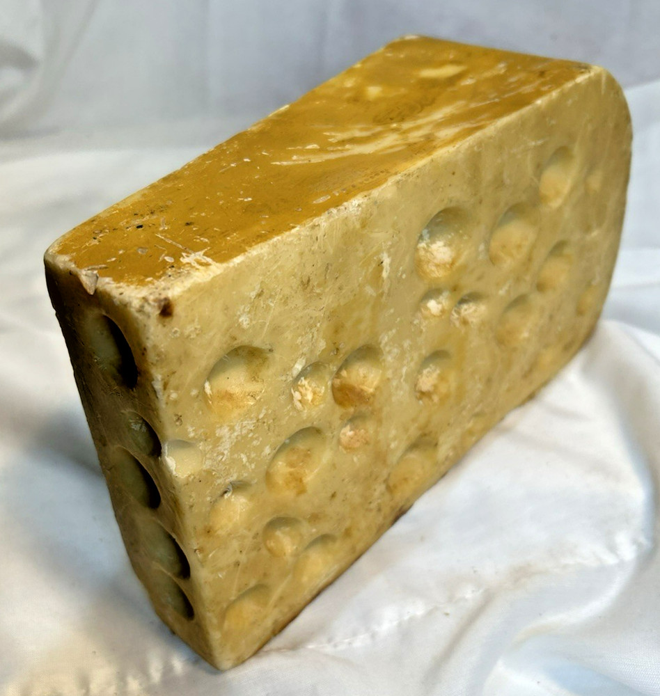 Faux Food Swiss Cheese Wedge Prop Display