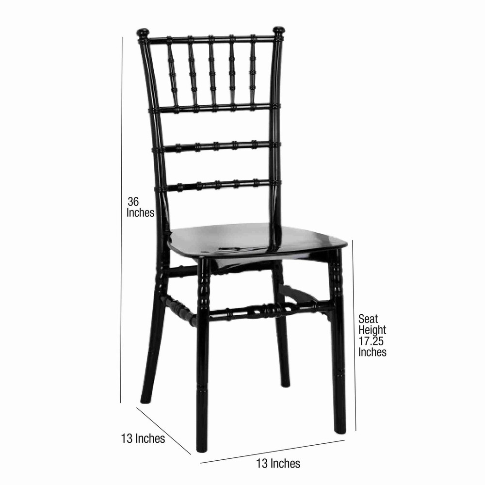 Silver BasicResin™ Chiavari Chair by Chivari
