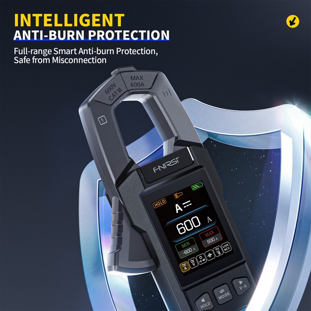 DMC-100 Current Clamp Meter, 600A Digital Multimeter