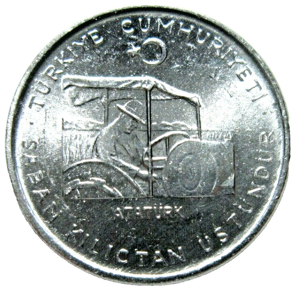 TURKEY. 10 KURUS, 1975 F.A.O. UNCIRCULATED.