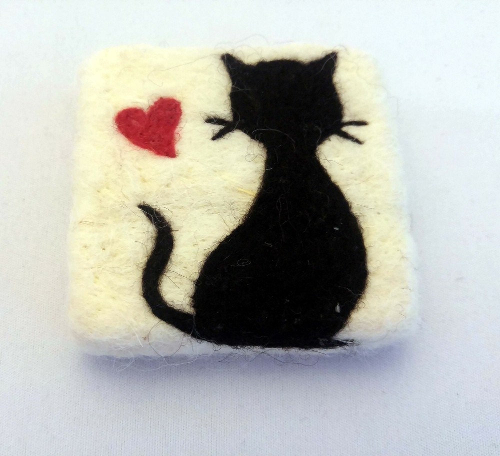 Needle Felted Soap Bar Decorative Handmade