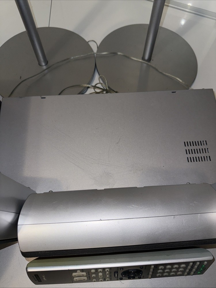 Sony HCD-DX375 S-Master 5-Disc DVD/CD Player WSpeakers & Remote Read Description