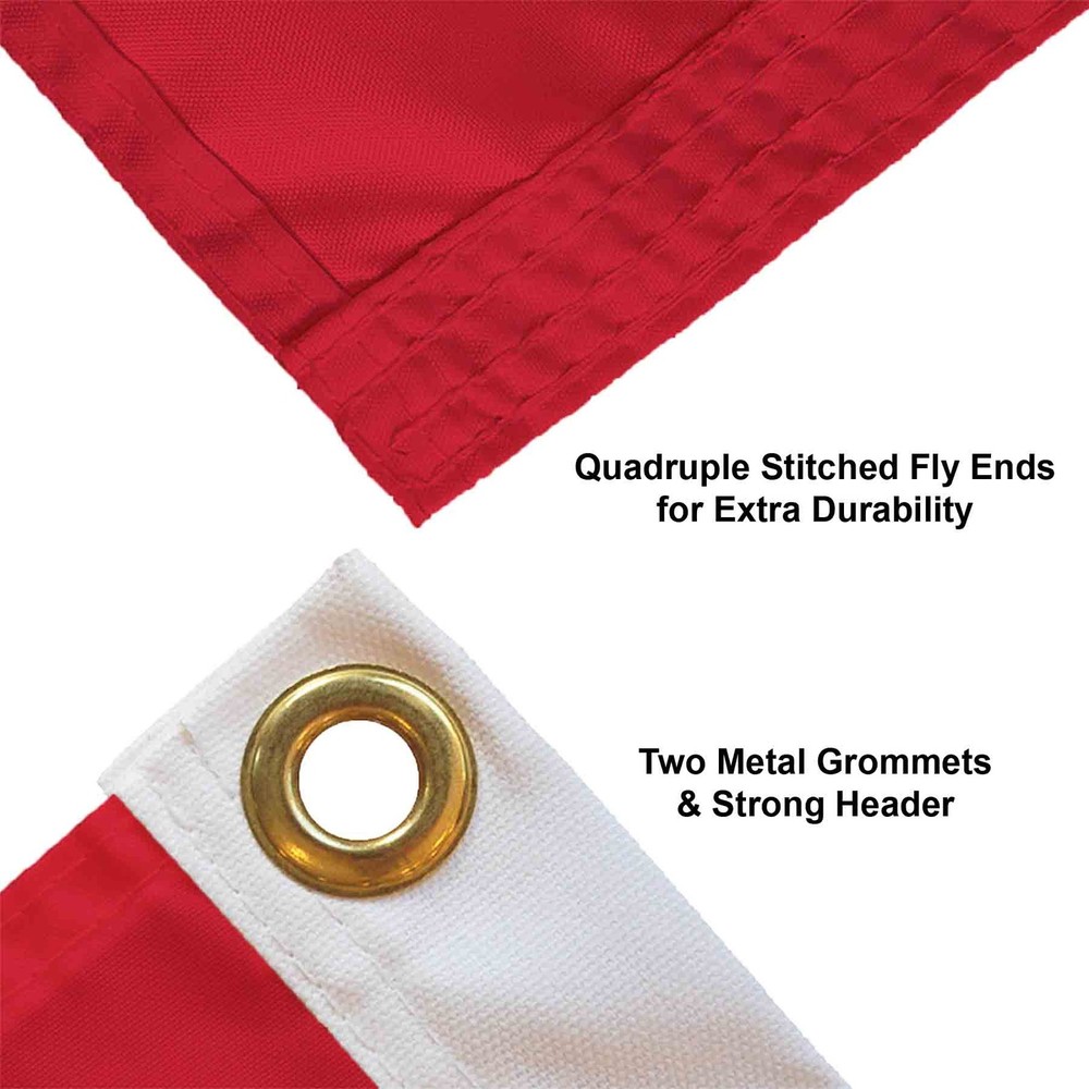 Nebraska Cornhuskers Volleyball 3x5 Flag