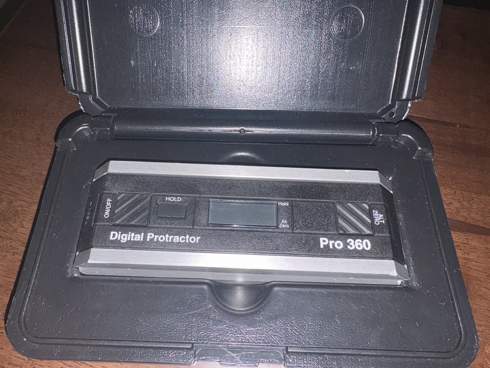 Pro 360 Digital Protractor with Case