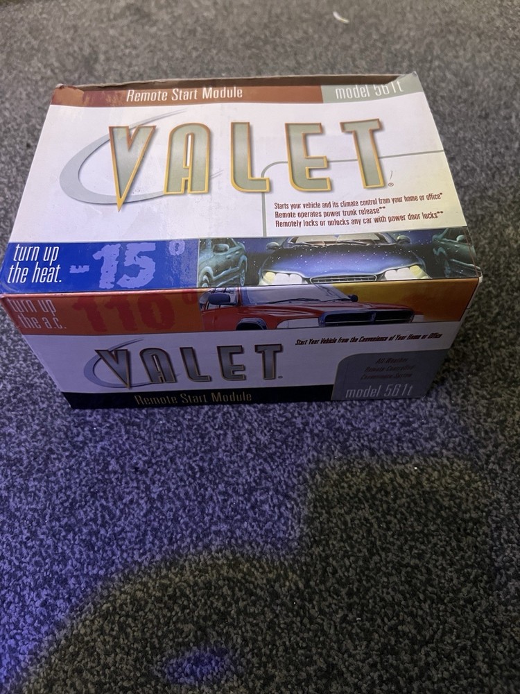 Valet Remote Start Module Model 561t