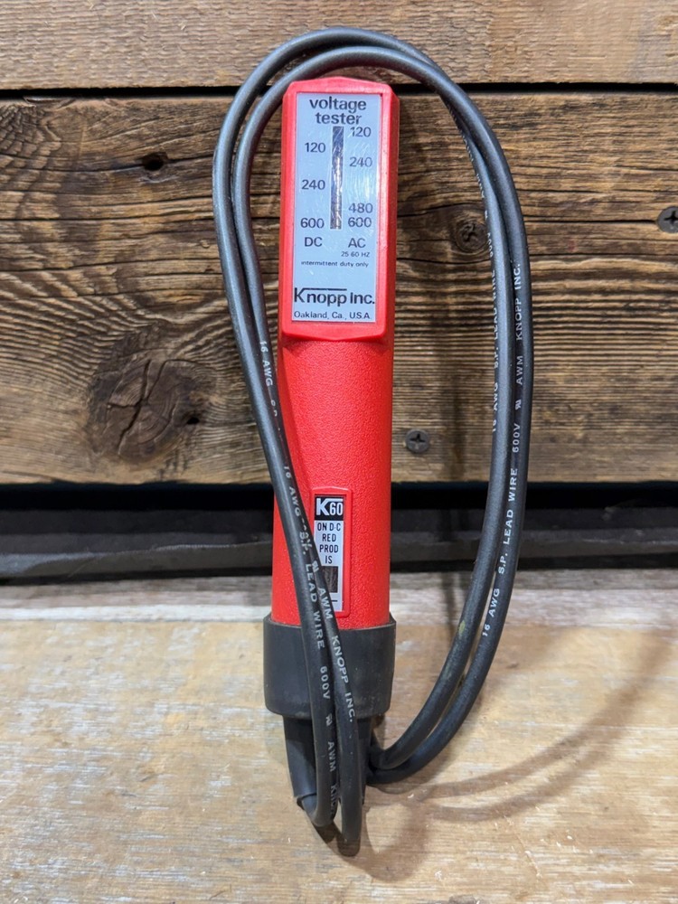 Knopp Inc., K60 Voltage Tester, T & W