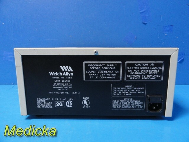 Hill Rom W.A LX-150 Model 45150 Light Source ~ 28620