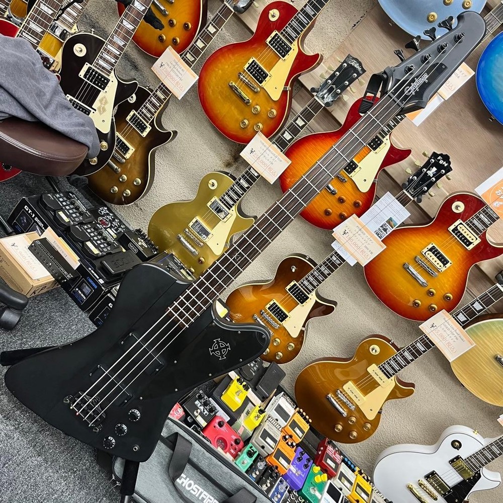 Epiphone Thunderbird GOTH black Safe Packing!