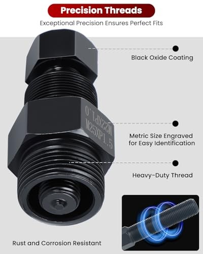 Motorcycle Flywheel Puller Set - 10PCS Universal Flywheel Puller for