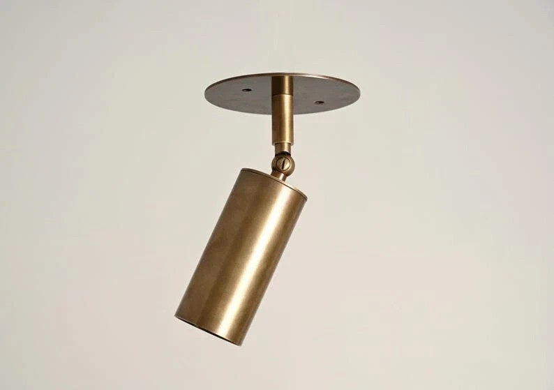 Spotlight, Ceiling spot light, Modern light, Brass Spot Light, adjustable light