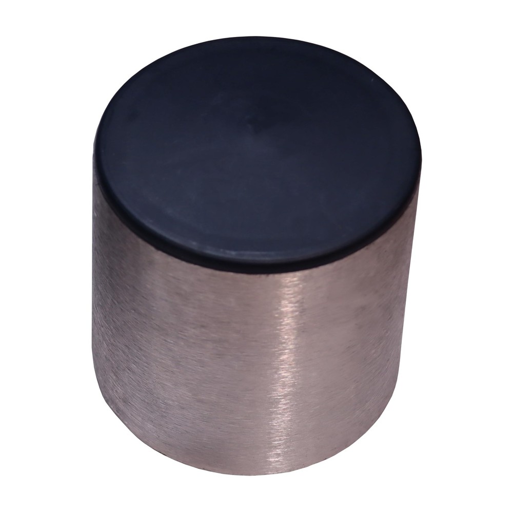 3" Round Light Pole Top Cap- Black Plastic