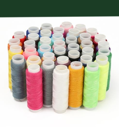 Sewing Thread, Hand Sewing String Spool Multicolor Gradient Sewing Quilting E...