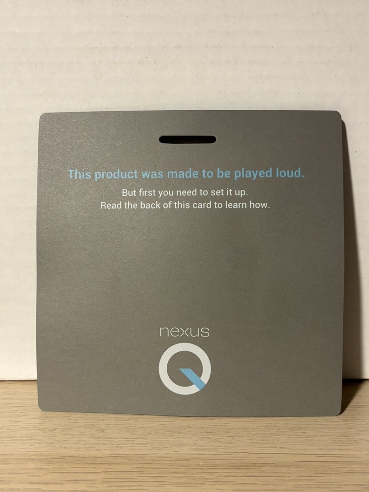 Google Nexus Q Prototype