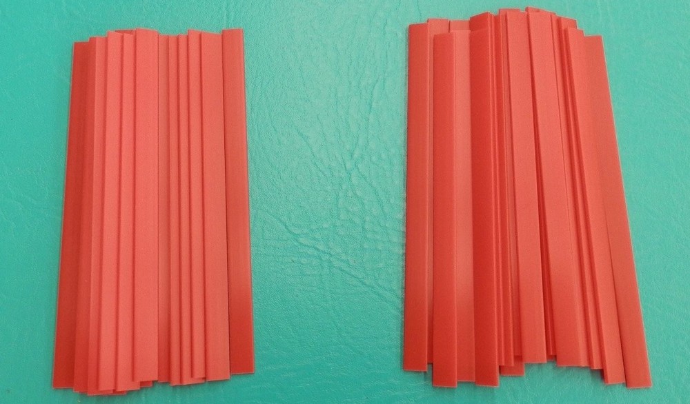 40 Red Dip Spread Cheese Stick 6" Square Tip Reusable Stir cuttable Flexible