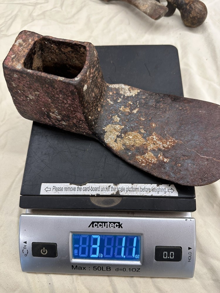 Antique Iron Adze (Head Only)