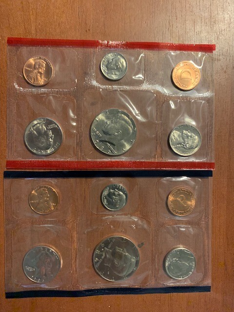1986 Uncirculated mint set
