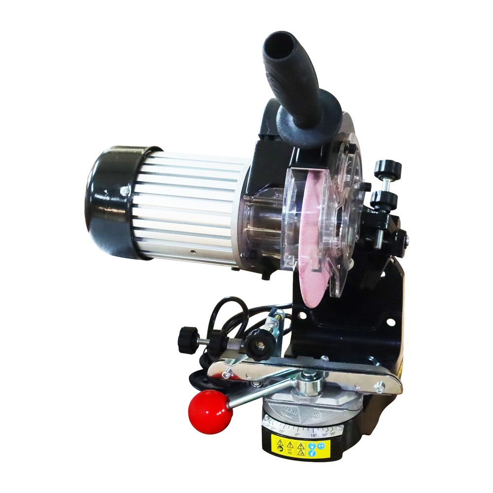 TECHTONGDA Chain Grinder Chainsaw Saw Chain Bench Grinder Sharpener 110V Φ22.2mm