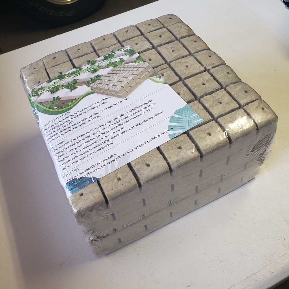 Halatool 1.5" Rockwool Cubes 196 Count