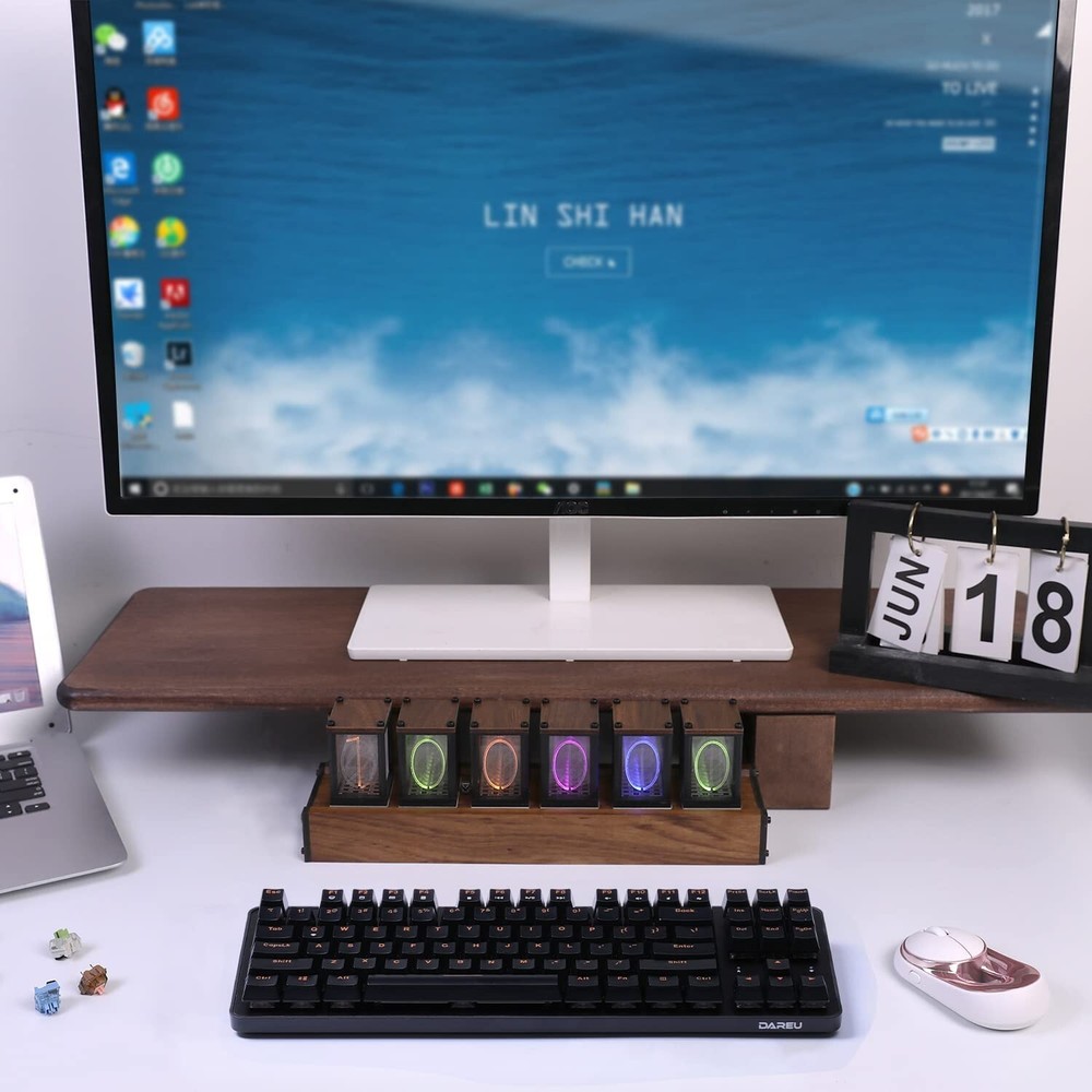 Wireless Working Keyboard, DAREU TKL Ergonomic Mechanical Wireless Keyboard
