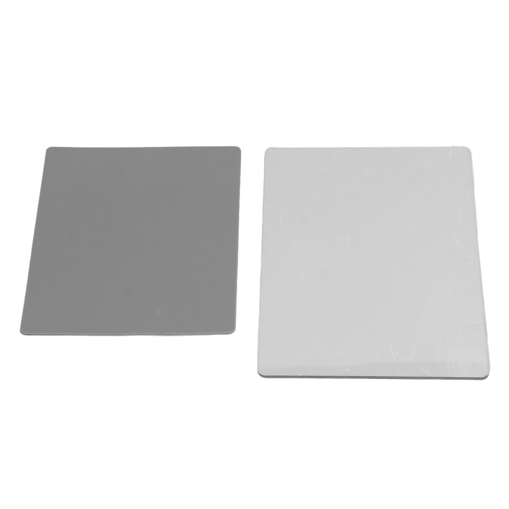 2 Pcs Set Embossing Mat Polycarbonate Plastic And Silicone Pad Part