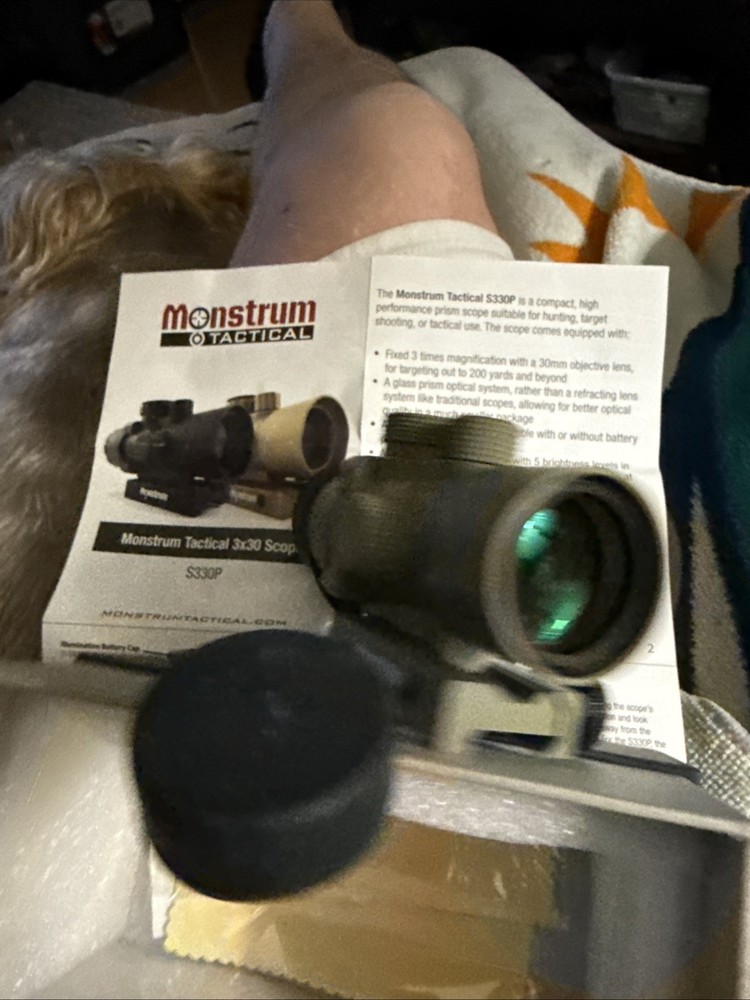 S330 3X Prism Scope | FDE