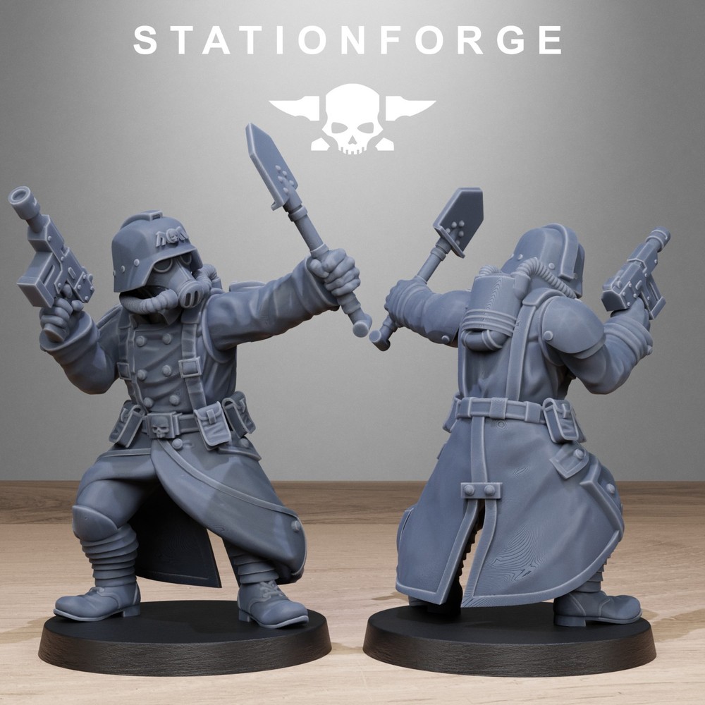 GrimGuard Shovel Fighter - Stationforge