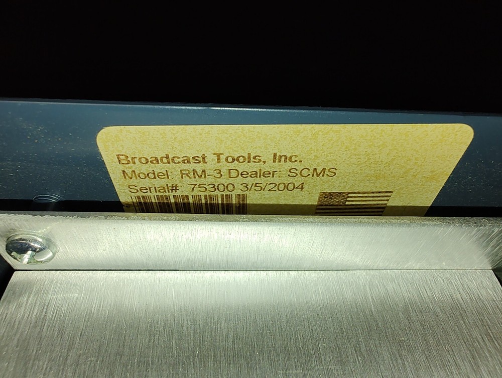 Broadcast Tools DEC-16 Decoder/Encoder w/RM-3 Rack Shelf