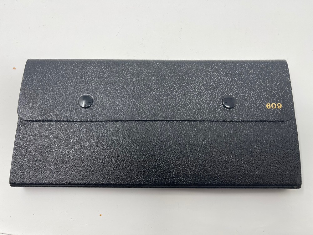 Vintage Drafting Tools Set With Green Black Case Made in Germany Technical 609