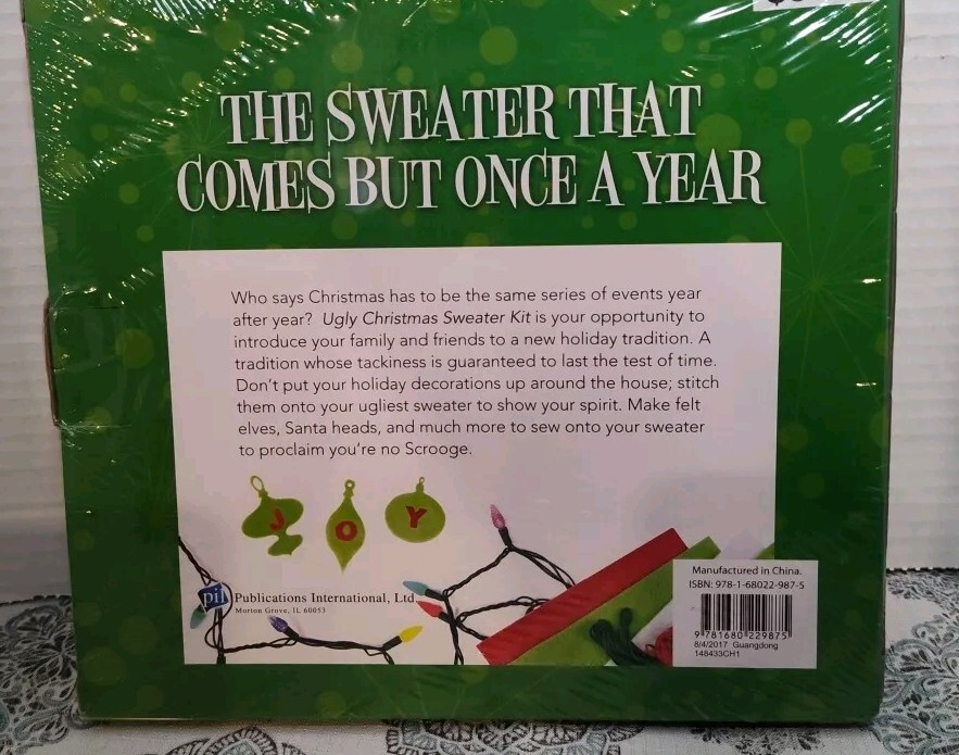 Ugly Christmas Sweater Kit
