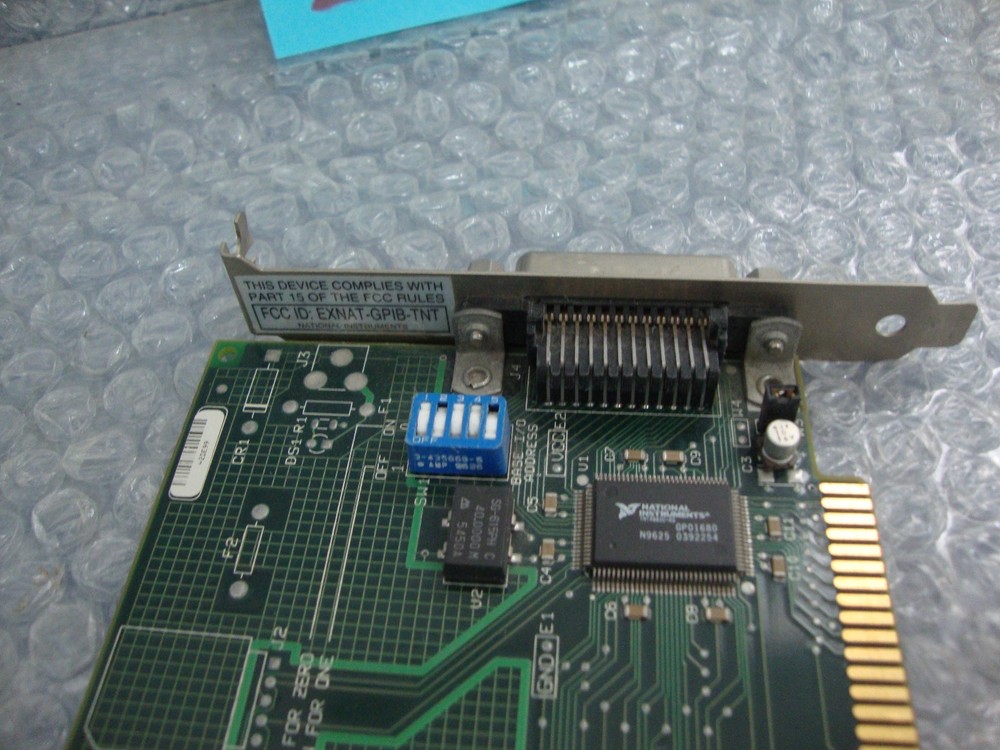 NATIONAL INSTRUMENTS 181830E-01 ISA GPIB CONTROLLER