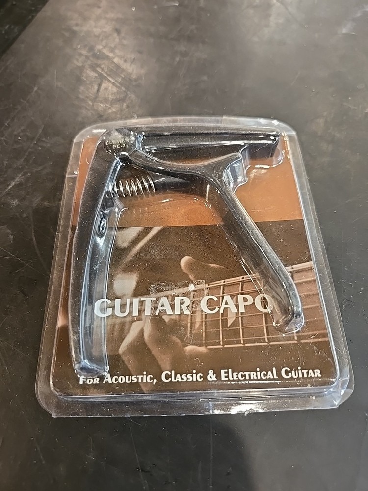 Generic CAPO Universal Acoustic & Electric Guitars BLACK