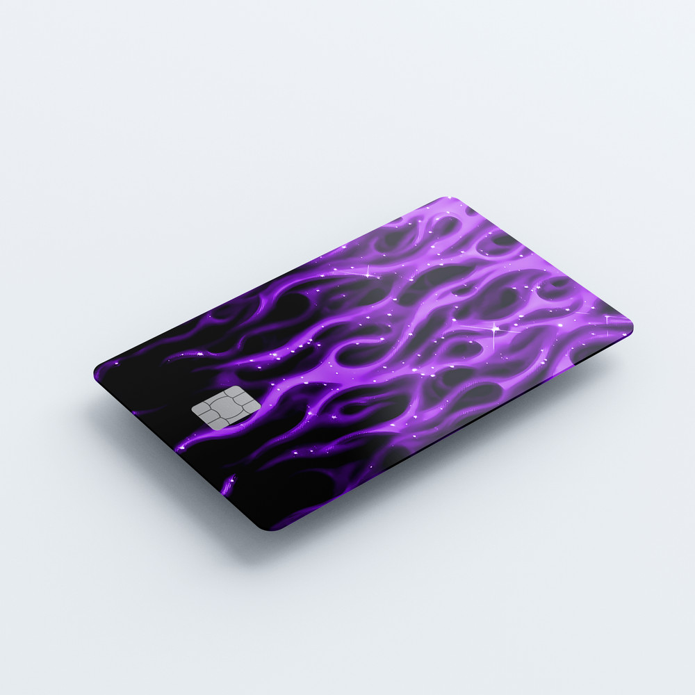 Midnight Flames Card Skin (PURPLE)