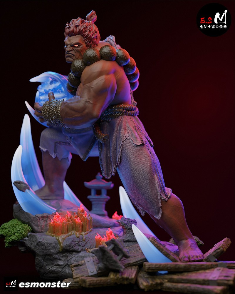 Akuma 3D Printed Kit Unpainted/Unassembled