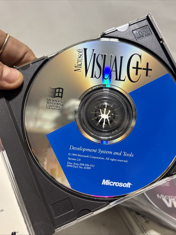 6 Microsoft Visual C++ for 16 bit Windows Versions CD Developer Net Lot